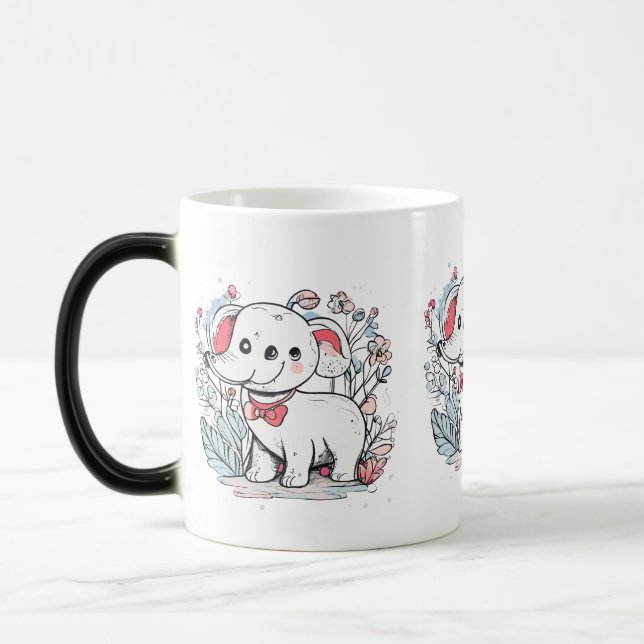 Taza Mágica Colección de Animales Cute - Morphing Mug 11 oz (Izquierda)