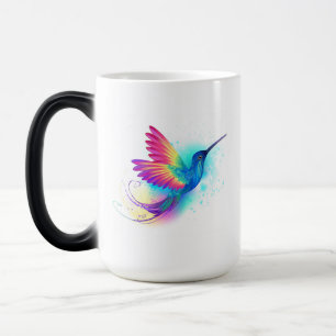 Taza Mágica Colibrí arcoiris exótica