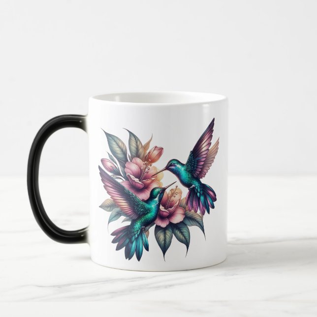 Taza Mágica Colibrí y Morphing (Izquierda)