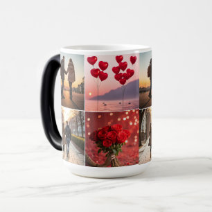 Taza Mágica Collage of Love Magic Mug