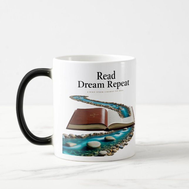 Taza Mágica Color Changing Mug - Magic Heat Sensitive Book (Izquierda)