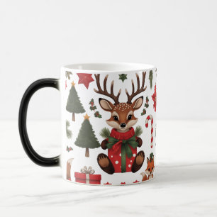 Taza Mágica Color de los renos y Navidades Fox de los bosques
