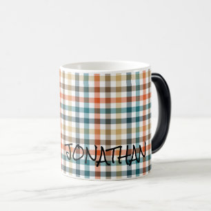Taza Mágica Colores del Diseñador de nombres personalizados de