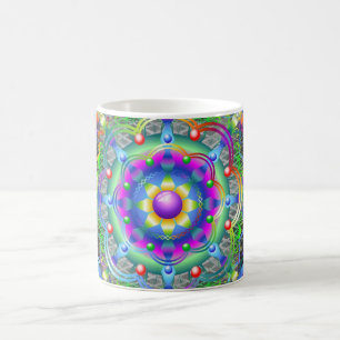 Taza Mágica Colores del Universo Mandala