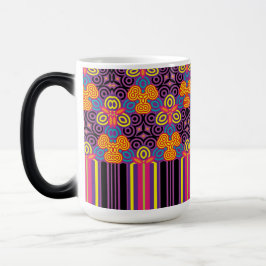 Taza Mágica Colorido Ornament Muster Seamless Pastel