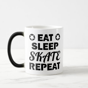 Taza Mágica Coma la repetición del patín del sueño, rodillo