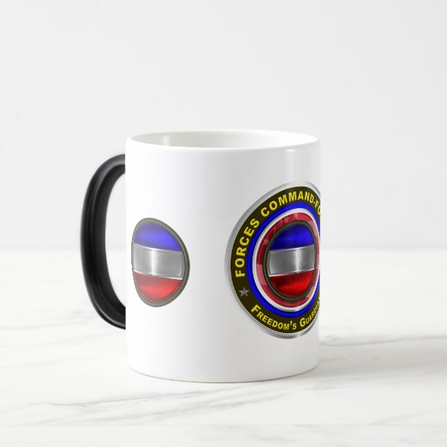 Taza Mágica Comando de Fuerzas Armadas FORSCOM (Anverso izquierdo)