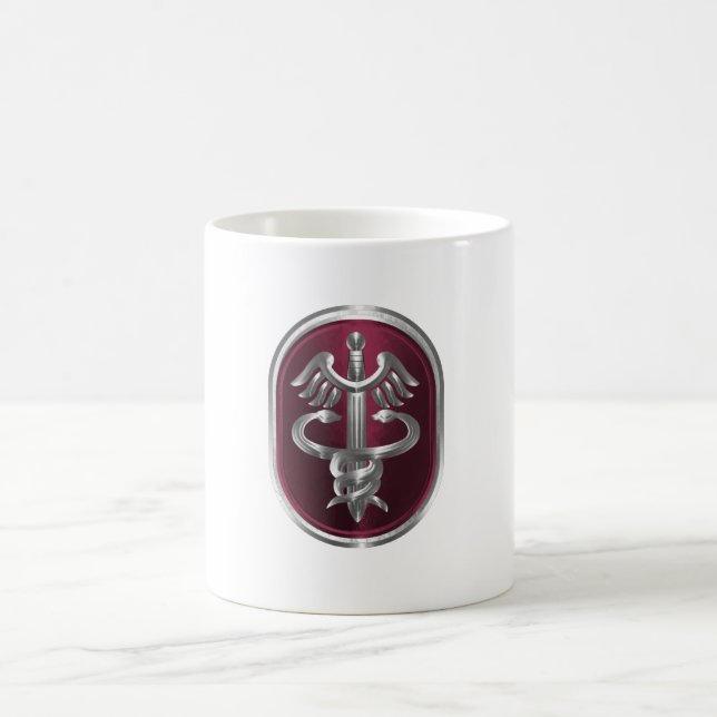 Taza Mágica Comando médico del ejército Keepsake (Centro)