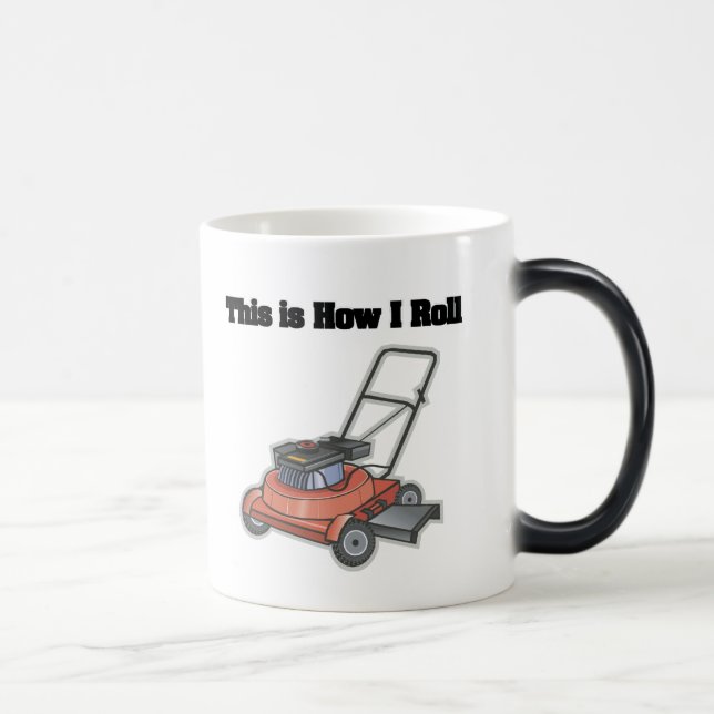 Taza Mágica Cómo Rueda (Cortadora de Césped) (Derecha)