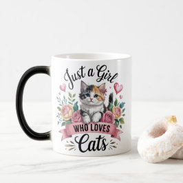 Taza mágica con cambio de color "Soy solo una chic