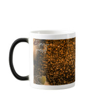 Taza mágica con tema de café