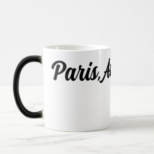 Taza Mágica con tema de París