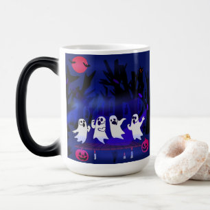 Taza Mágica Concurso de canto fantasma en el embrujado cemente