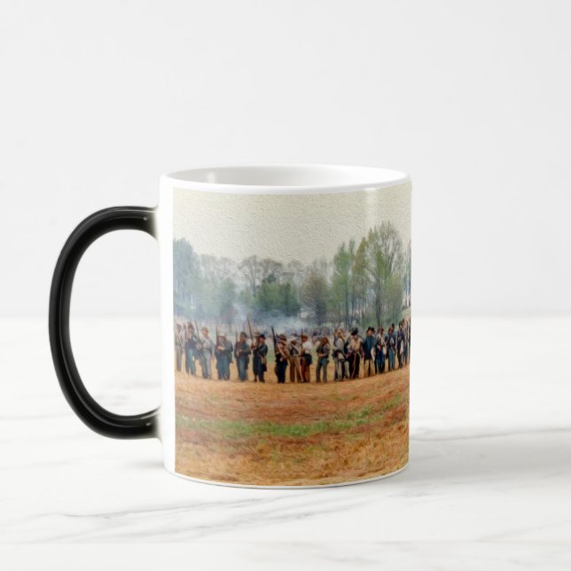 Taza Mágica Confederate Line of Battle Coffee Mug (Izquierda)