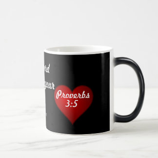 Taza Mágica Confía en el Señor gotGod316.com Corazón