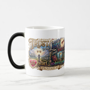 Taza Mágica Confía en el Señor - No en tu propio entendimiento