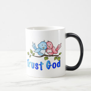 Taza Mágica Confiar en Dios Mug