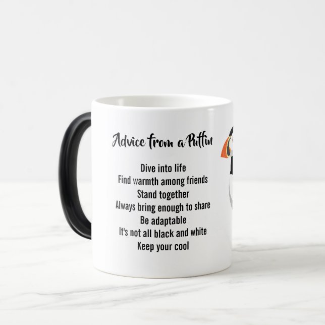 Taza Mágica Consejo de un diseño de ataúd (Anverso izquierdo)