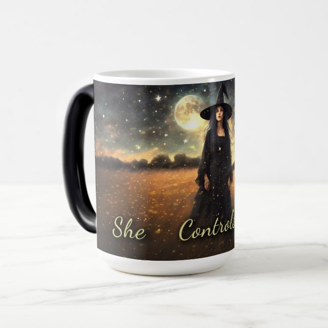 Taza Mágica Control de brujas - (Anverso izquierdo)