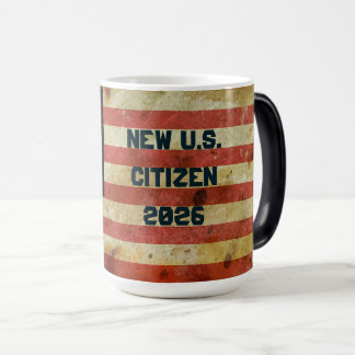 Taza Mágica Cool Vintage New U.S. Citizen Coffee Mug 2026