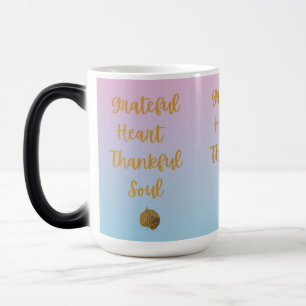 Taza Mágica Corazón Agradecido Alma Agradecida