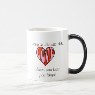 Taza Mágica Corazón cariñoso (taza cambiante derecha de
