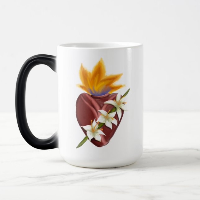 Taza Mágica Corazón casta - Mug (Izquierda)