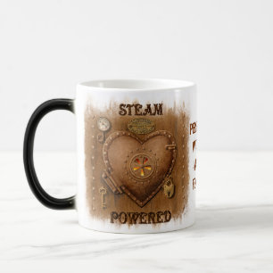 Taza Mágica Corazón de Steampunk personalizado