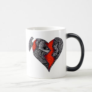 Taza Mágica Corazón quebrado