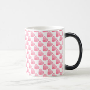 Taza Mágica Corazones rosados
