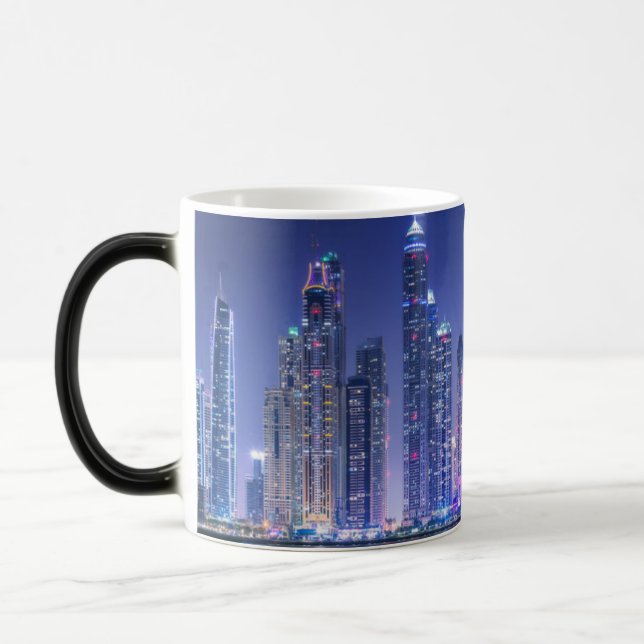 Taza Mágica Cornisa de rascacielos modernos de Dubai (Izquierda)