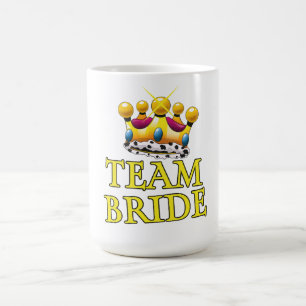 Taza Mágica Corona de novia del equipo