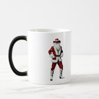 Taza Mágica Cowboy Santa