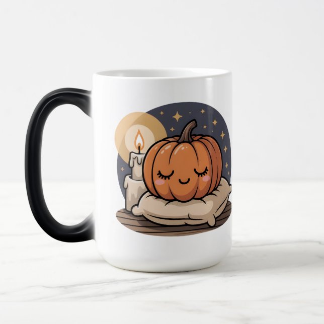 Taza Mágica Cozy Pumpkin Dream Mug (Izquierda)