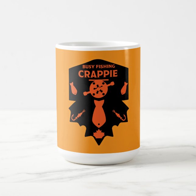 Taza Mágica Crappie Pesca Canadá (Centro)