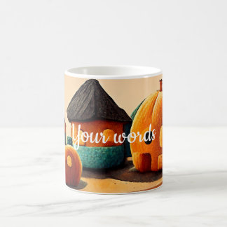 Taza Mágica Crea tu propia aldea de calabaza