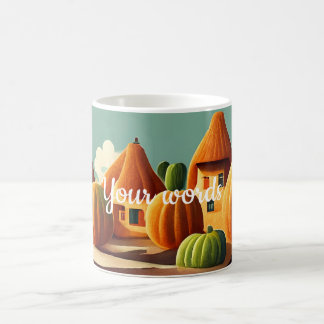 Taza Mágica Crea tu propia aldea de calabaza