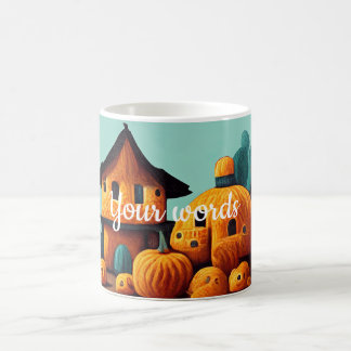 Taza Mágica Crea tu propia aldea de calabaza
