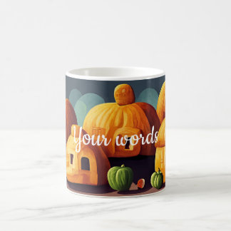 Taza Mágica Crea tu propia aldea de calabaza