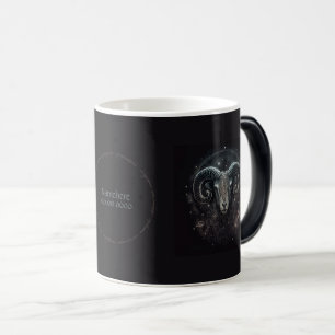 Taza Mágica Crea tu propia astrología mística Aries Zodiac