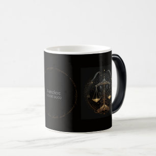 Taza Mágica Crea tu propia astrología mística Libra Zodiac