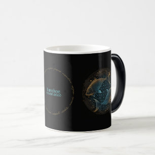 Taza Mágica Crea tu propia astrología mística Pisces Zodiac
