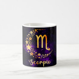 Taza Mágica Crea tu propia astrología Zodiac Scorpio
