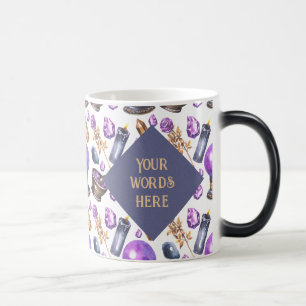 Taza Mágica Crea tu propia bola de cristal púrpura
