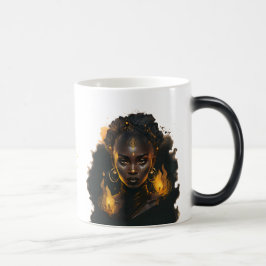 Taza Mágica Crea tu propia Bruja dorada