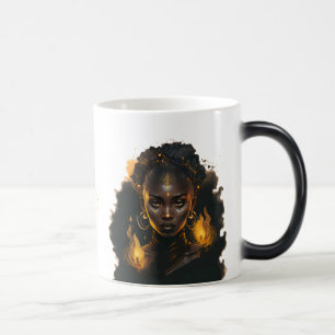 Taza Mágica Crea tu propia Bruja dorada
