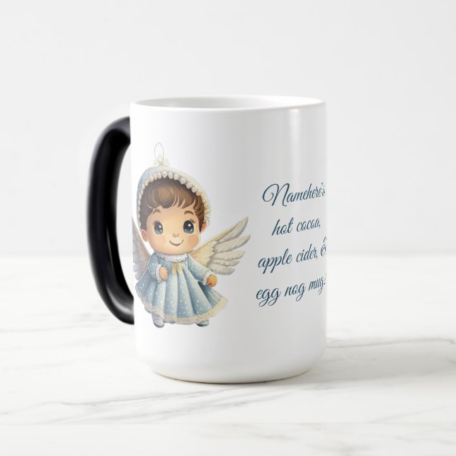 Taza Mágica Crea tu propia chica, Navidades de Angel (Anverso izquierdo)
