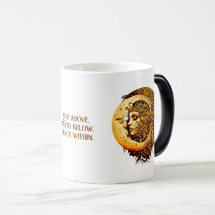 Taza Mágica Crea tu propia diosa de la luna de vapor
