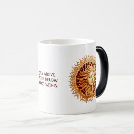 Taza Mágica Crea tu propia diosa solar victoriana