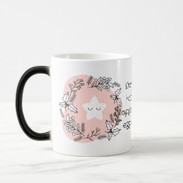 Taza Mágica Crea Tu Propia Estrella Navideña Retro